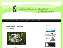 Tablet Screenshot of lvm-verband.lu